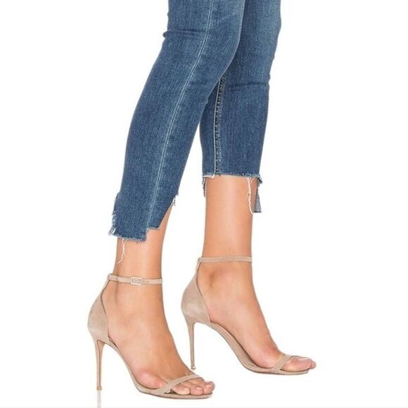 Rag & Bone Cate Mid-Rise Ankle Skinny Fray Step Hem Jeans in Hampton Wash 26 - Picture 3 of 15